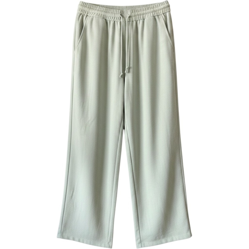Halara Womens Wide Leg Coastal Baggy Pants XL Mint Green Resortwear Casual Chic